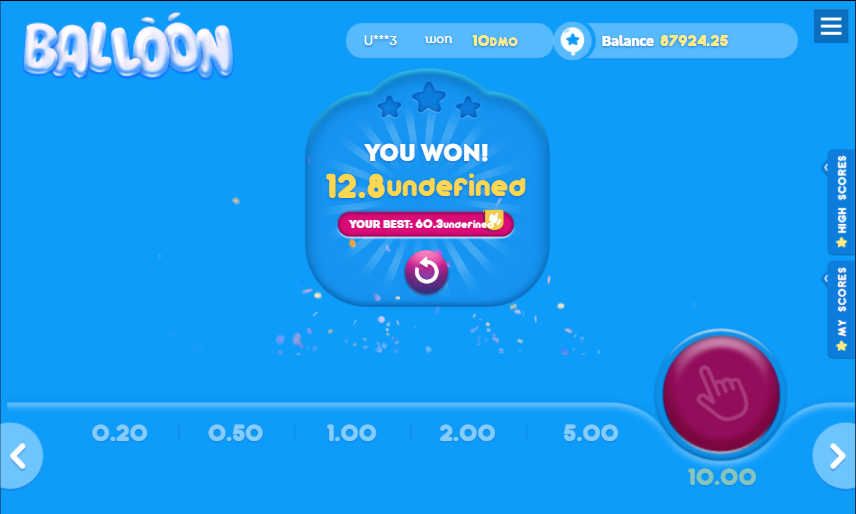 Balloon app casino play